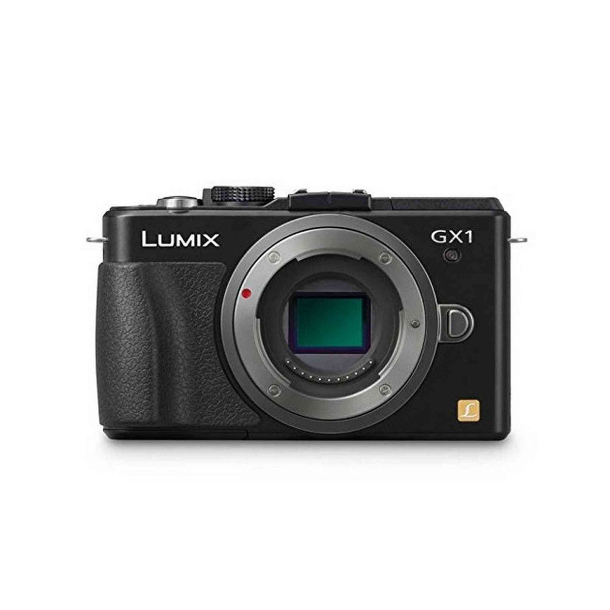 Panasonic Lumix DMC-GX1 16 MP Micro 4/3 Mirrorless Digital Camera with 3-Inch LCD Touch Screen Body Only Black - Reconditioned