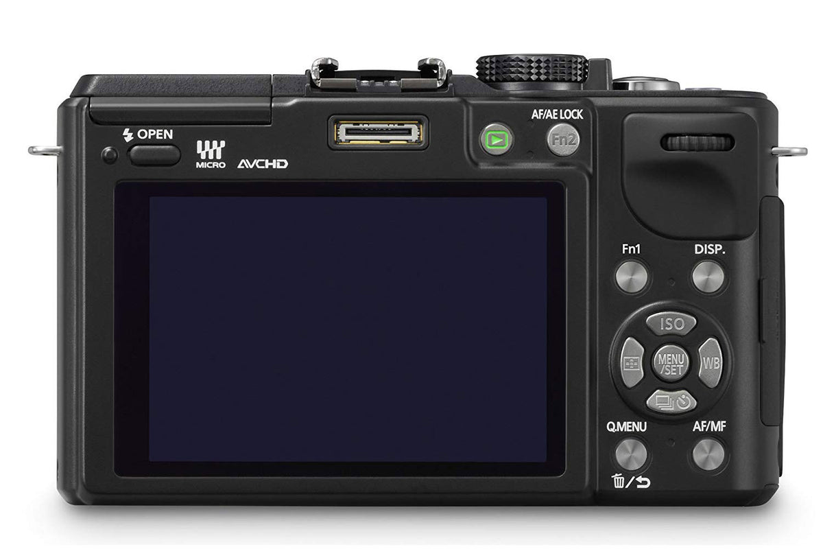 Panasonic Lumix DMC-GX1 16 MP Micro 4/3 Mirrorless Digital Camera with 3-Inch LCD Touch Screen Body Only Black - Reconditioned