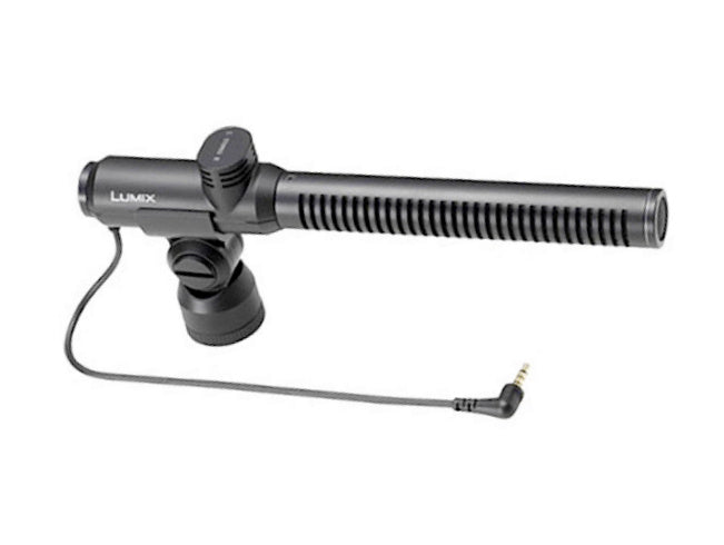 Panasonic DMW-MS2 Directional and Stereo Microphone for DMC-GH3K Body Black