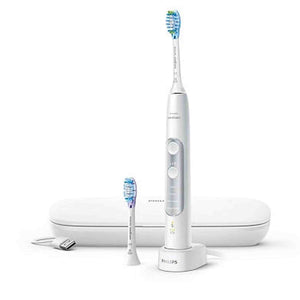Philips Sonicare HX9690/06 ExpertClean 7500 Bluetooth Rechargeable Electric Toothbrush, White - Used Philips