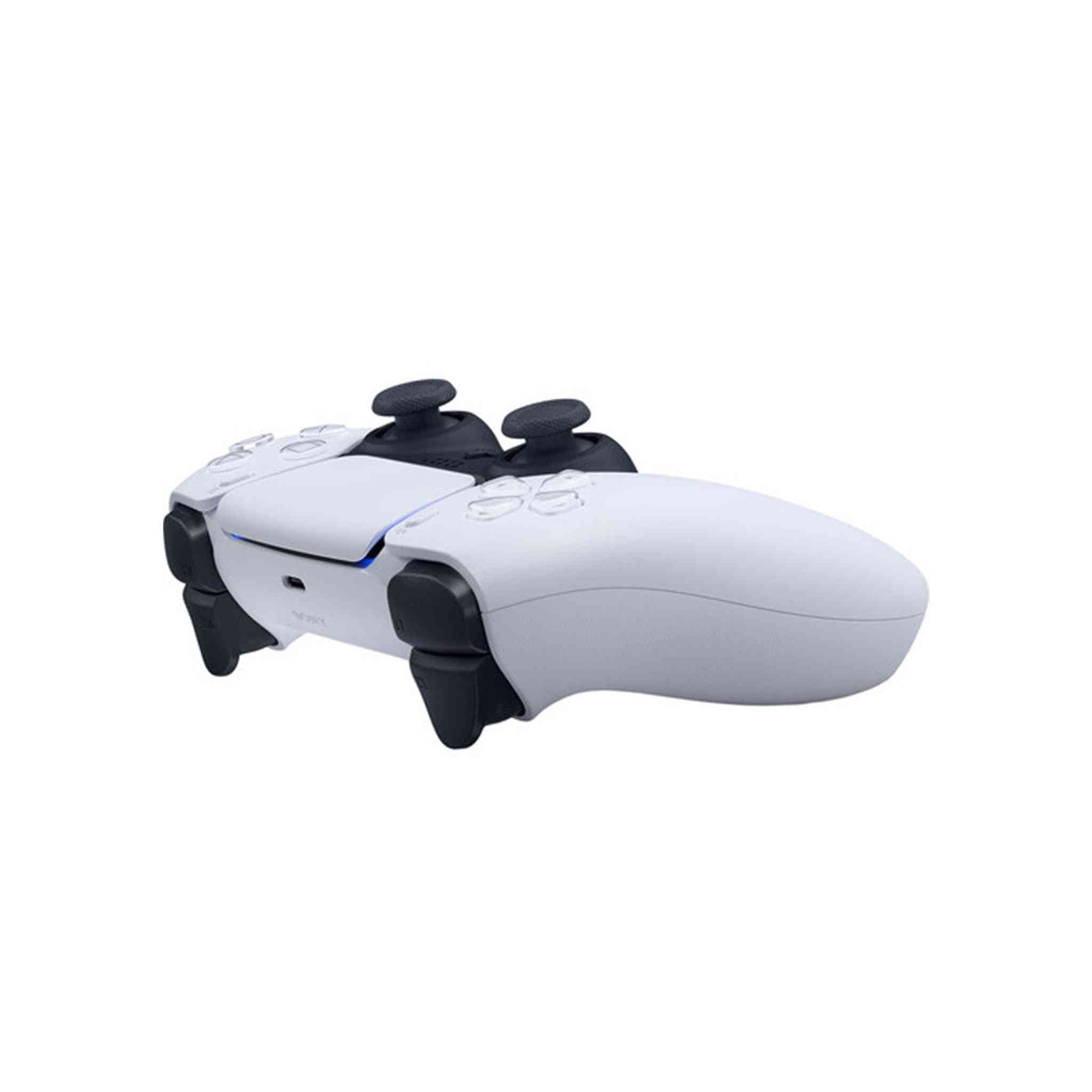 PlayStation 5 DualSense Wireless Controller White Bundle with Cleaning Cloth PlayStation