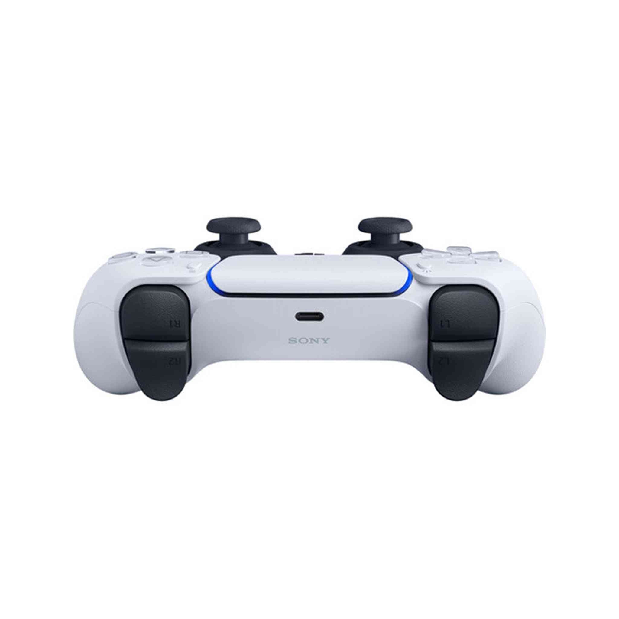 PlayStation 5 DualSense Wireless Controller White Bundle with Cleaning Cloth PlayStation