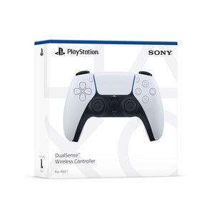 PlayStation 5 DualSense Wireless Controller White Bundle with Cleaning Cloth PlayStation