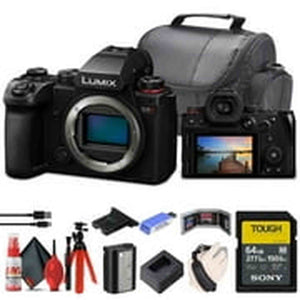 Panasonic Lumix S5 II Mirrorless Camera + 64GB Memory Card + Card Reader + More Panasonic