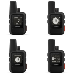Garmin inReach Mini 2 Satellite Communicator Handheld for Hiking Bundle - Black