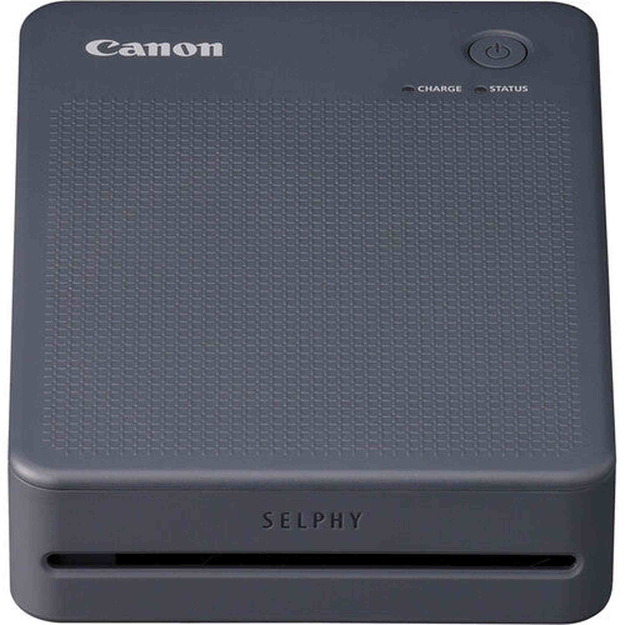 Canon SELPHY QX20 Compact Printer Dark Gray and More Bundle Canon