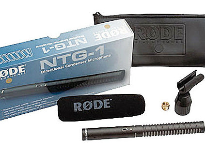 Rode NTG1 Condenser Shotgun Microphone