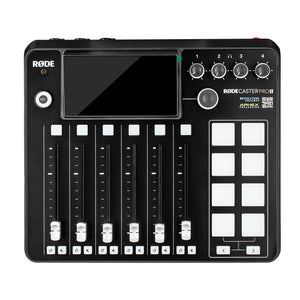 RODE RODECaster Pro II + Headphones + 64GB Micro SD Memory Card + More Bundle