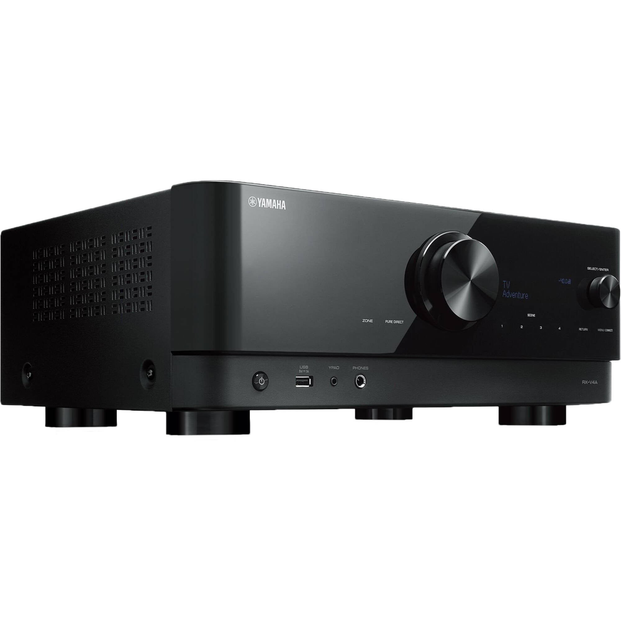 YAMAHA RX-V4A 5.2-Channel AV Receiver with MusicCast Bundle
