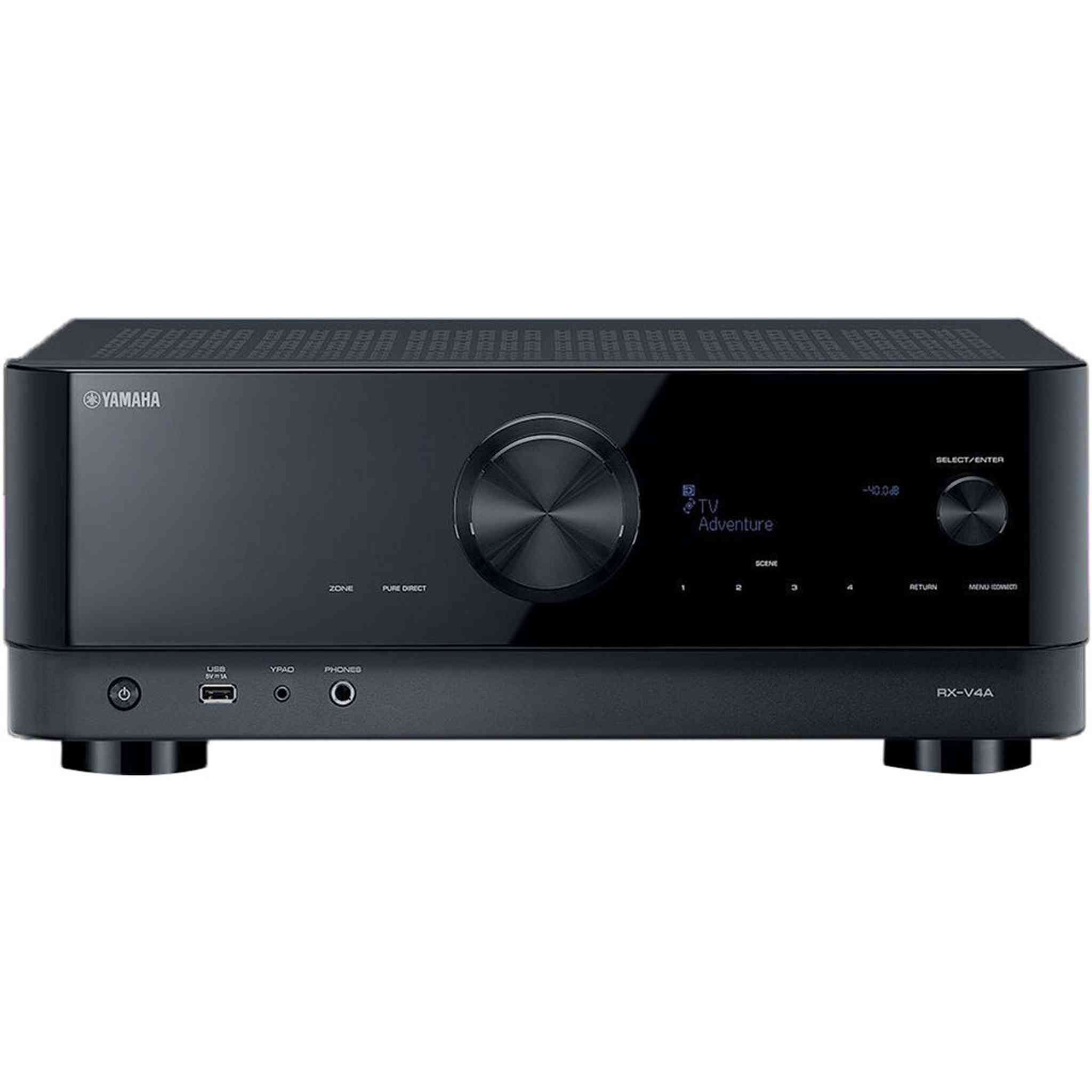 YAMAHA RX-V4A 5.2-Channel AV Receiver with MusicCast Bundle Yamaha