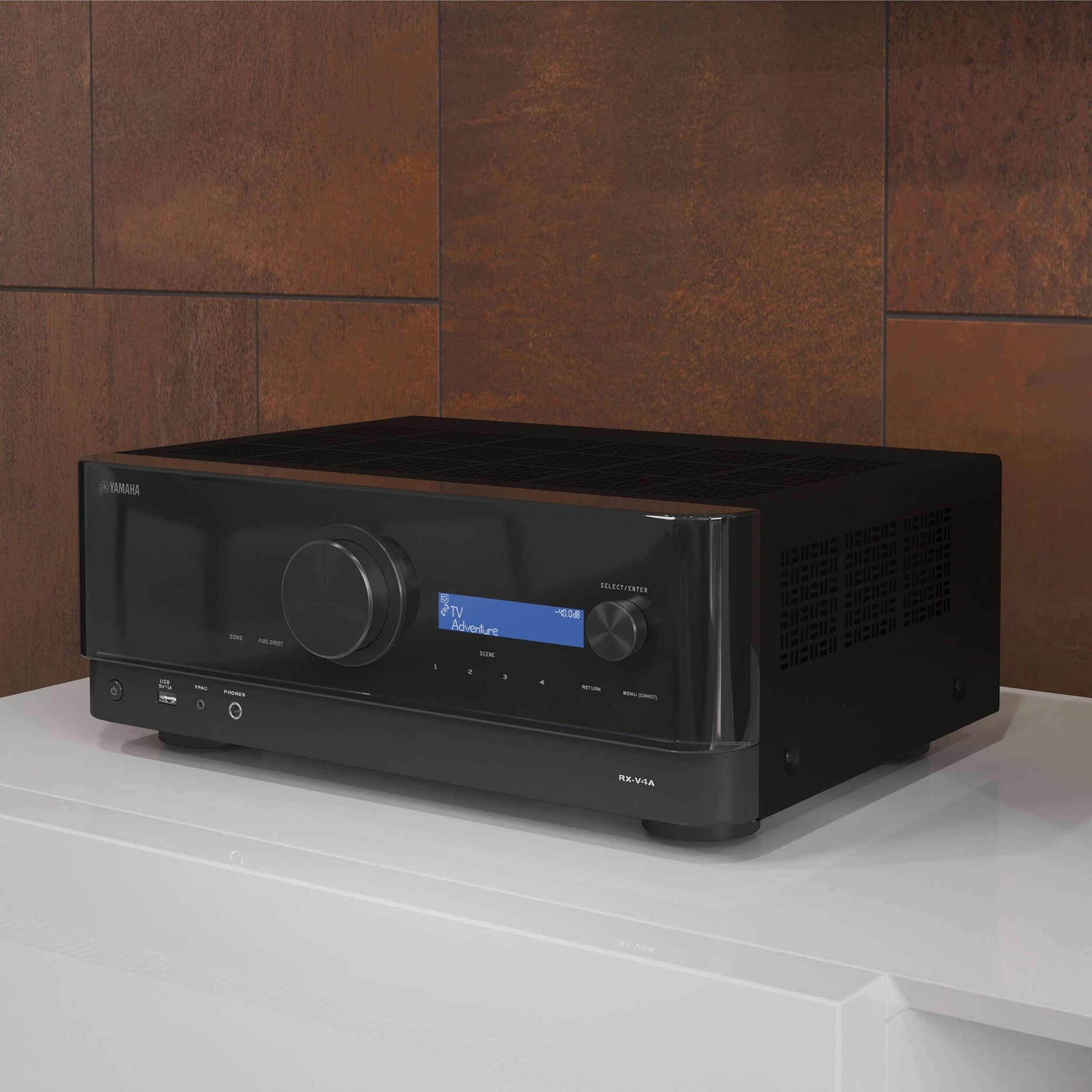 YAMAHA RX-V4A 5.2-Channel AV Receiver with MusicCast Bundle Yamaha