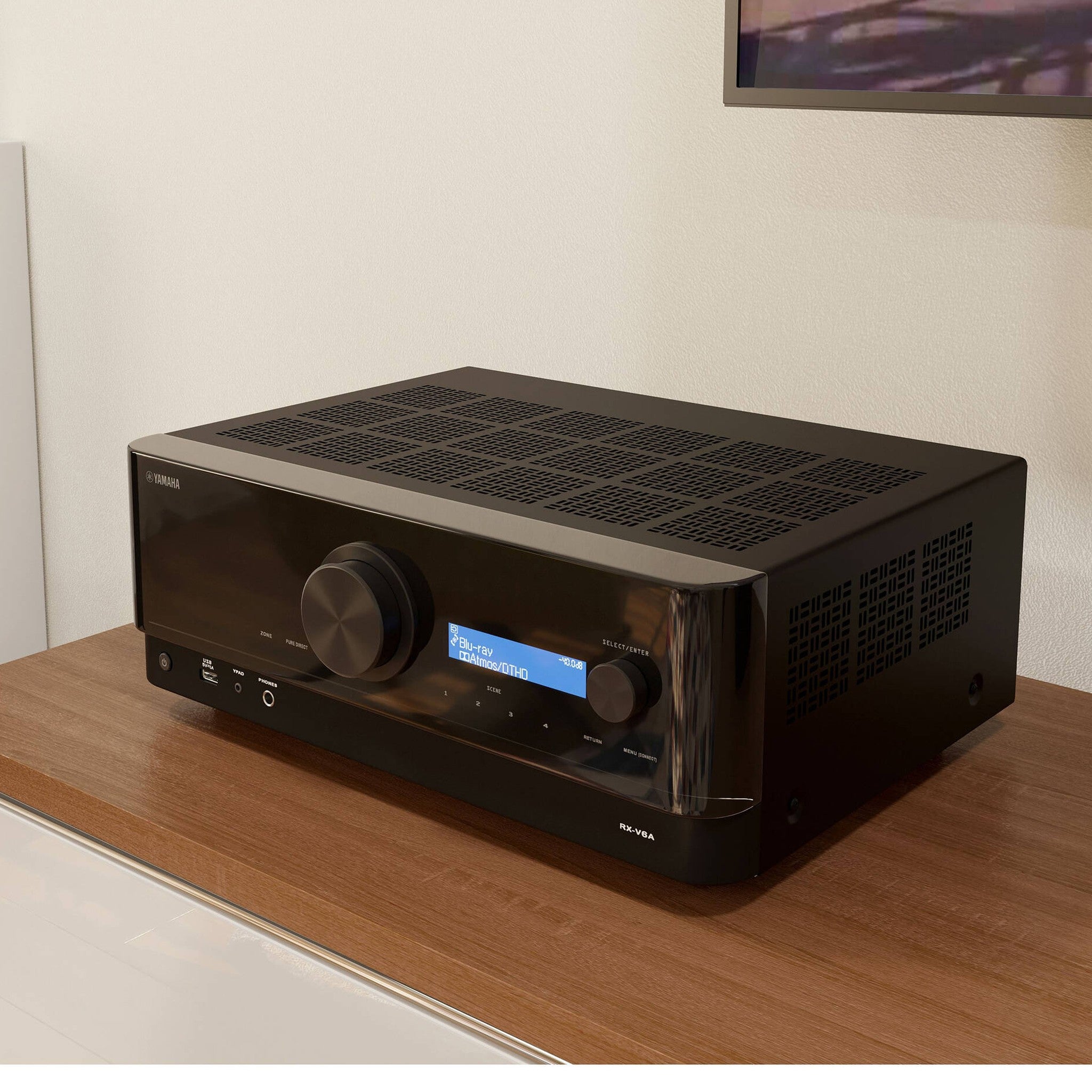 Yamaha RX-V6A 7.2-Channel Network A/V Receiver with MusicCast Yamaha