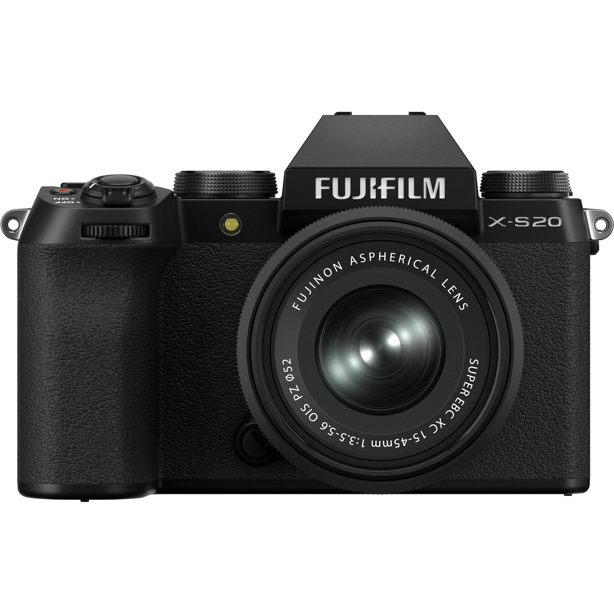 FUJIFILM X-S20 Mirrorless Camera With 15-45mm Lens + 64GB Memory Card and More