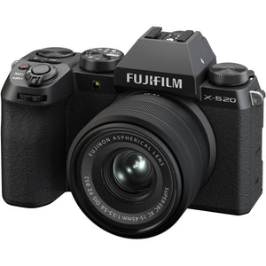 FUJIFILM X-S20 Mirrorless Camera With 15-45mm + SIGMA 56mm f/1.4 DC DN Lens