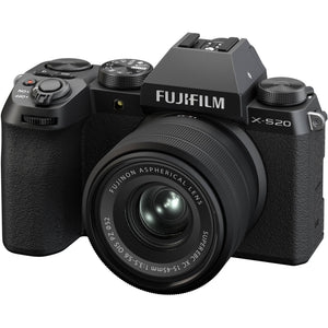 FUJIFILM X-S20 Mirrorless Camera With 15-45mm Lens 16 PC Vlogging Camera Kit
