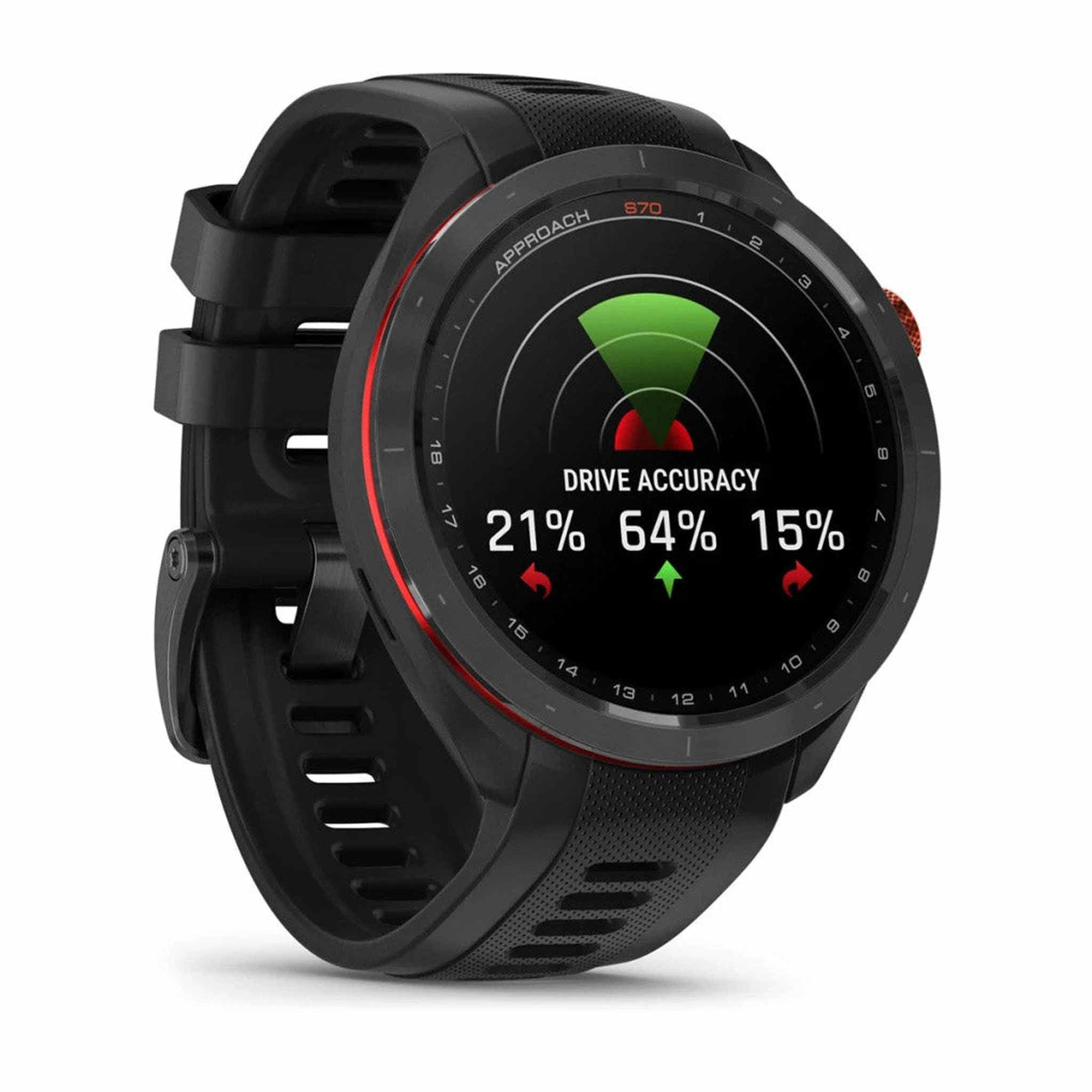 Garmin Approach S70 47MM Fitness Tracker Watch GPS Golf Smartwatch For Men-Black