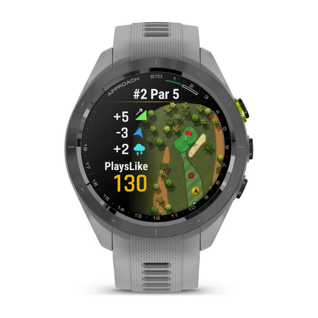 Garmin Approach S70 42MM FitnesS Tracker Watch GPS Golf Smartwatch For Men - Gray