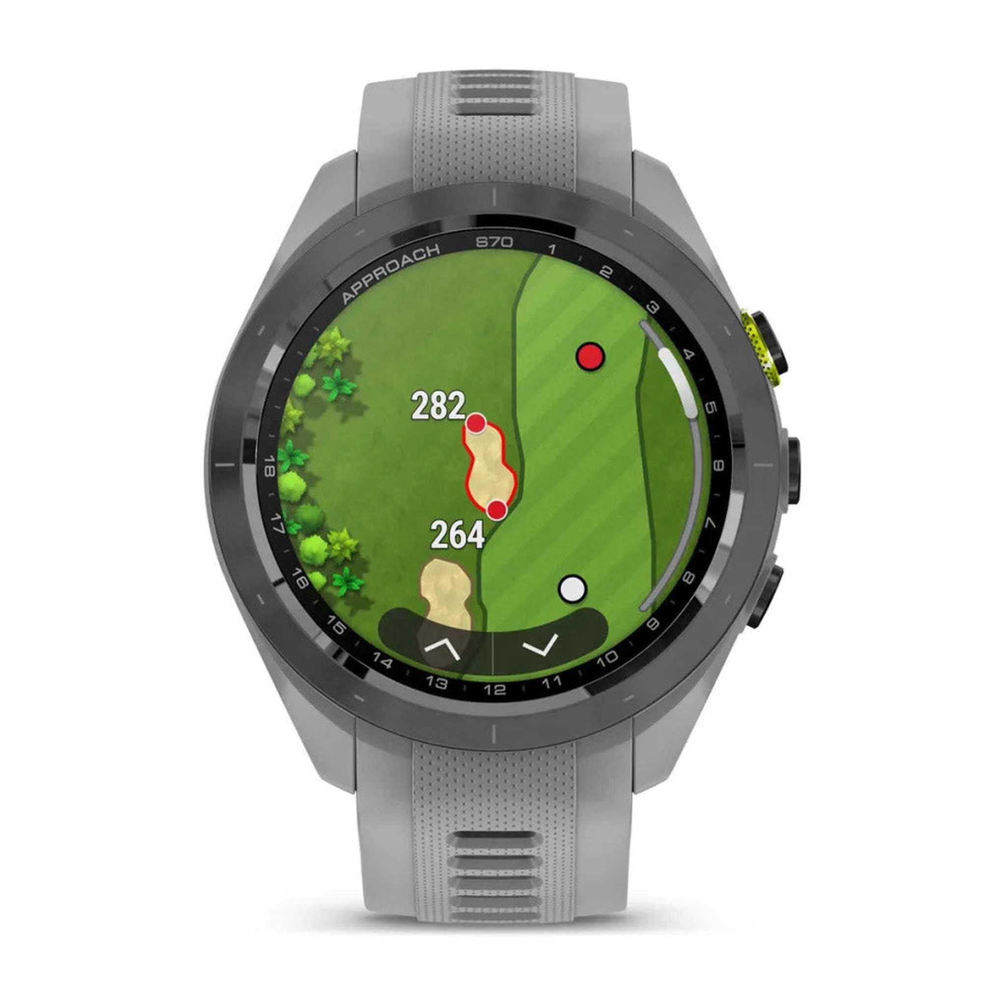 Garmin Approach S70 42MM Fitness Tracker Watch GPS Golf Smartwatch For Men-Gray 6th Ave Electronics
