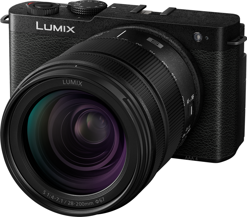 Panasonic LUMIX S9 Mirrorless Full Frame Camera with 28-200mm L Mount Lens - Black
