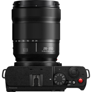 Panasonic LUMIX S9 Mirrorless Full Frame Camera with 28-200mm L Mount Lens Black Panasonic