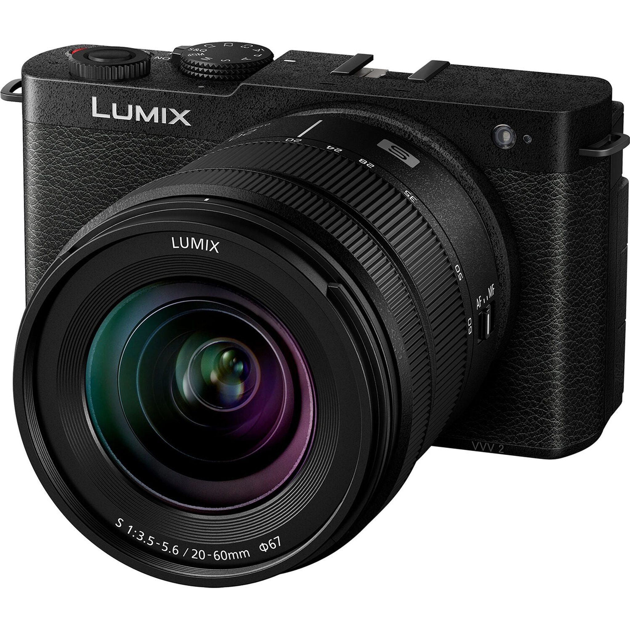Panasonic LUMIX S9 Mirrorless Camera with 20-60mm L Mount Lens - Black -Bundle Panasonic