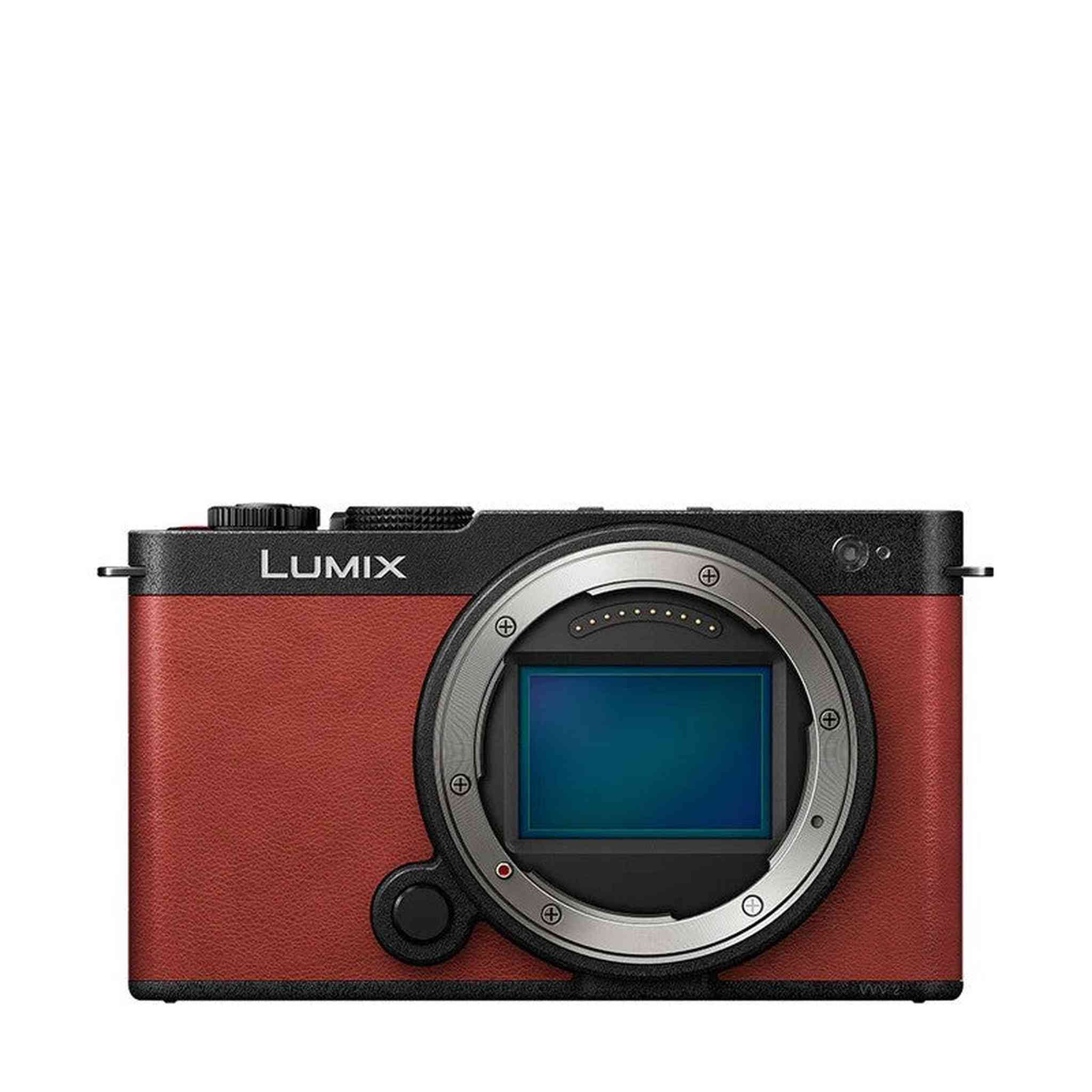Panasonic Lumix S9 Mirrorless Camera Red Bundle with Accessories Panasonic