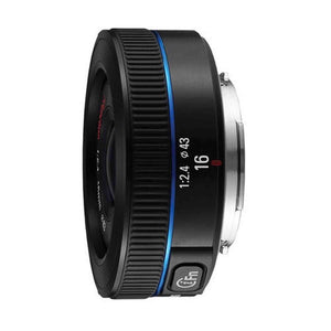Samsung NX 16mm f/2.4 Camera Lens Black - Fixed