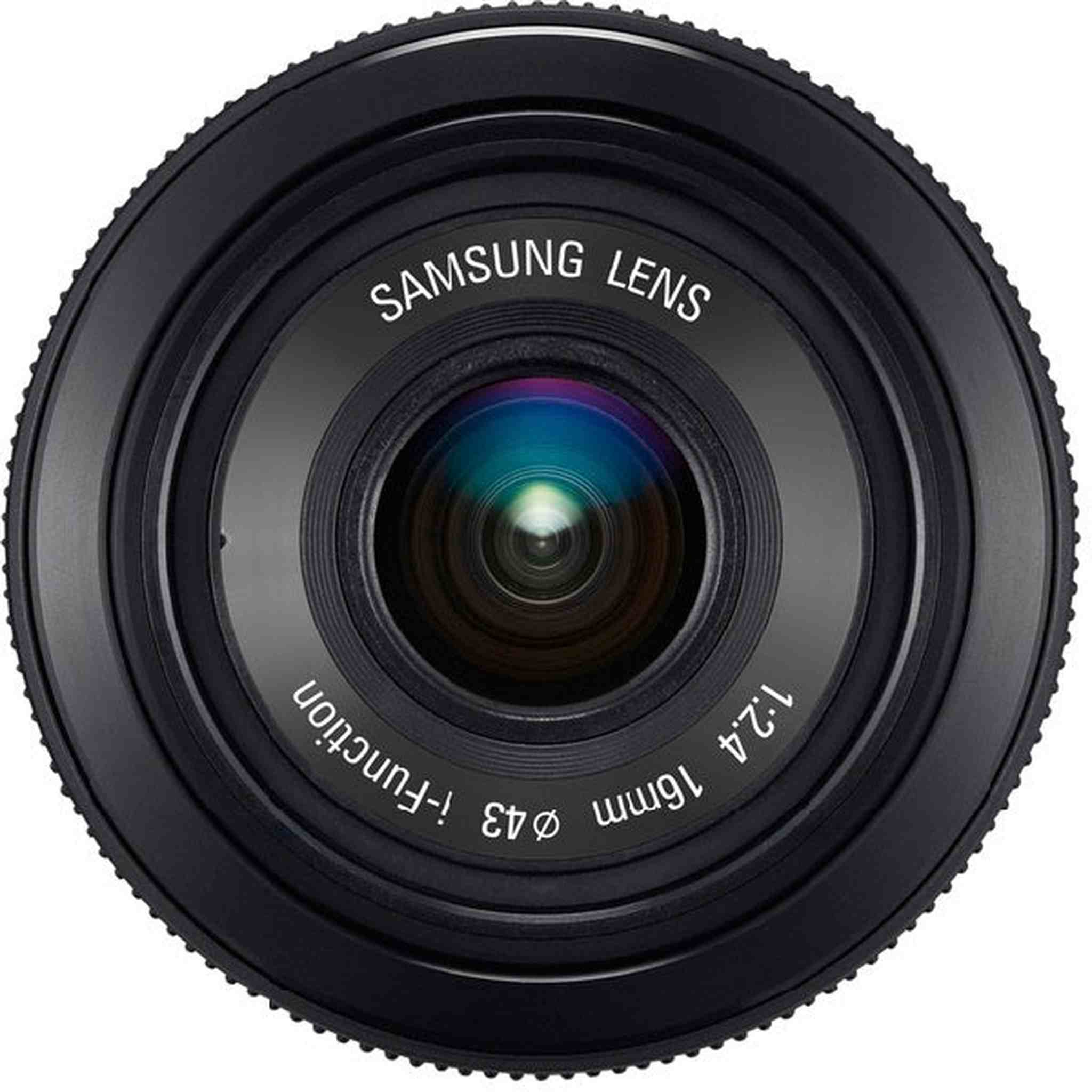 Samsung NX 16mm f/2.4 Camera Lens Black - Fixed