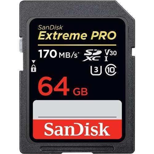 SanDisk 64GB Extreme PRO UHS-I SDXC Memory Card