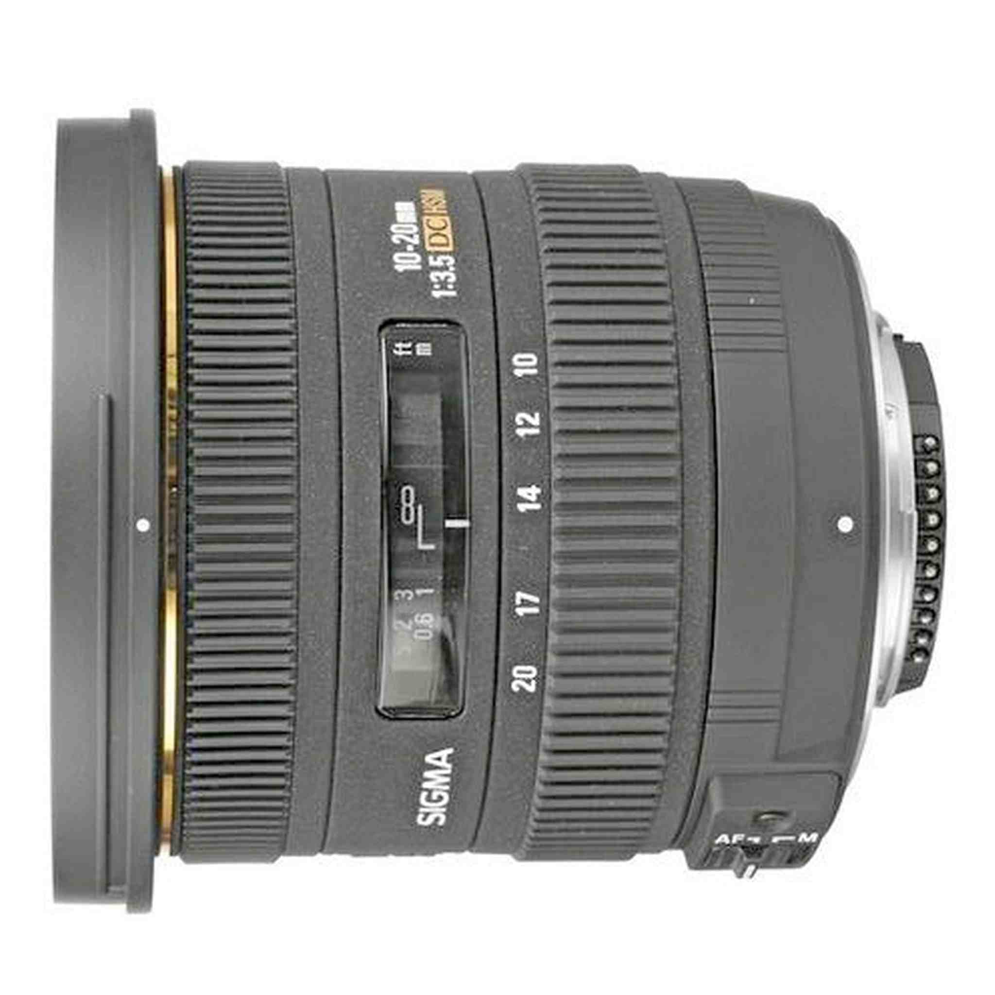 Sigma 10-20mm f/3.5 EX DC HSM ELD SLD Aspherical Super Wide Angle Lens for Nikon Digital SLR Cameras Sigma