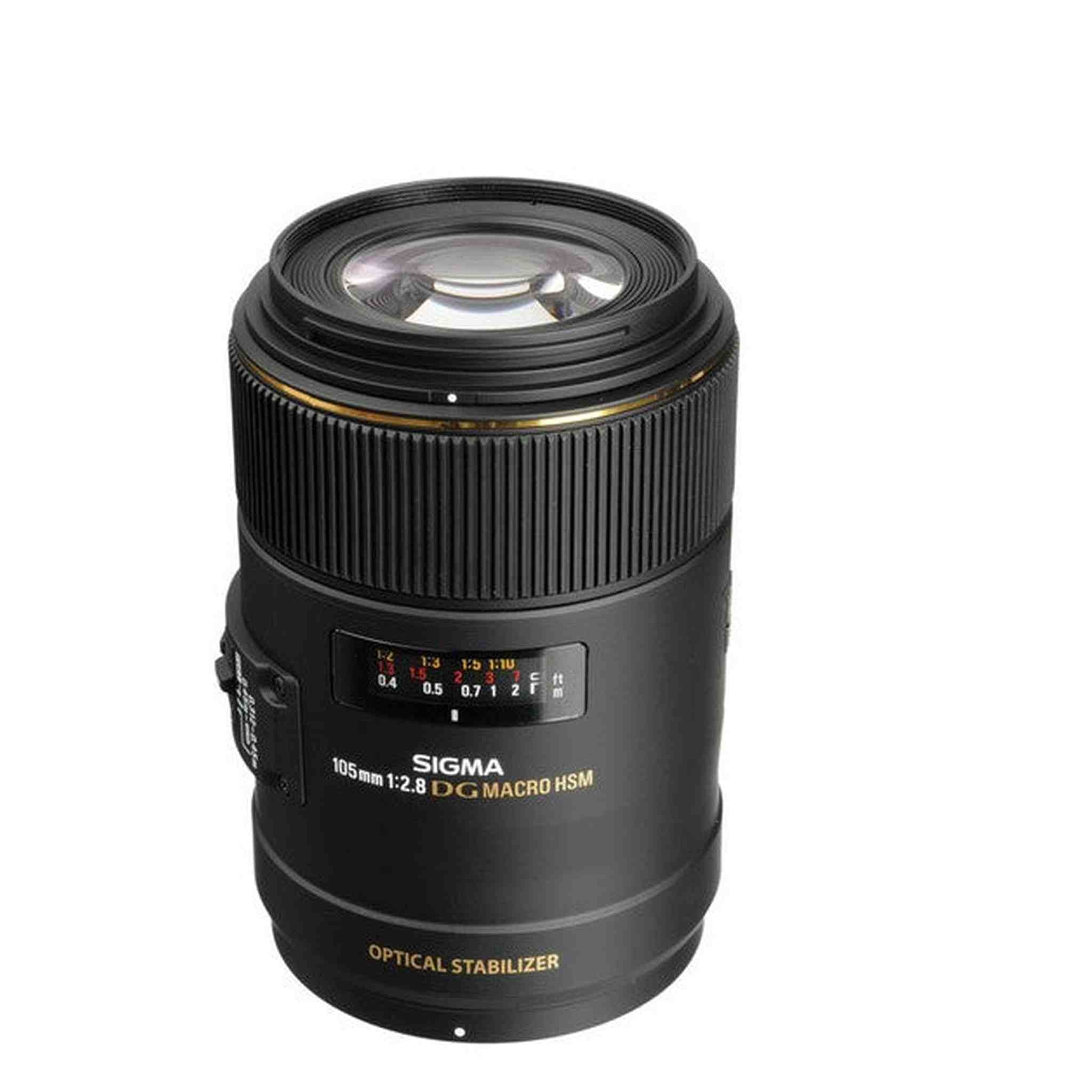 Sigma 105mm f/2.8 EX DG OS HSM Macro Lens for Nikon F Sigma