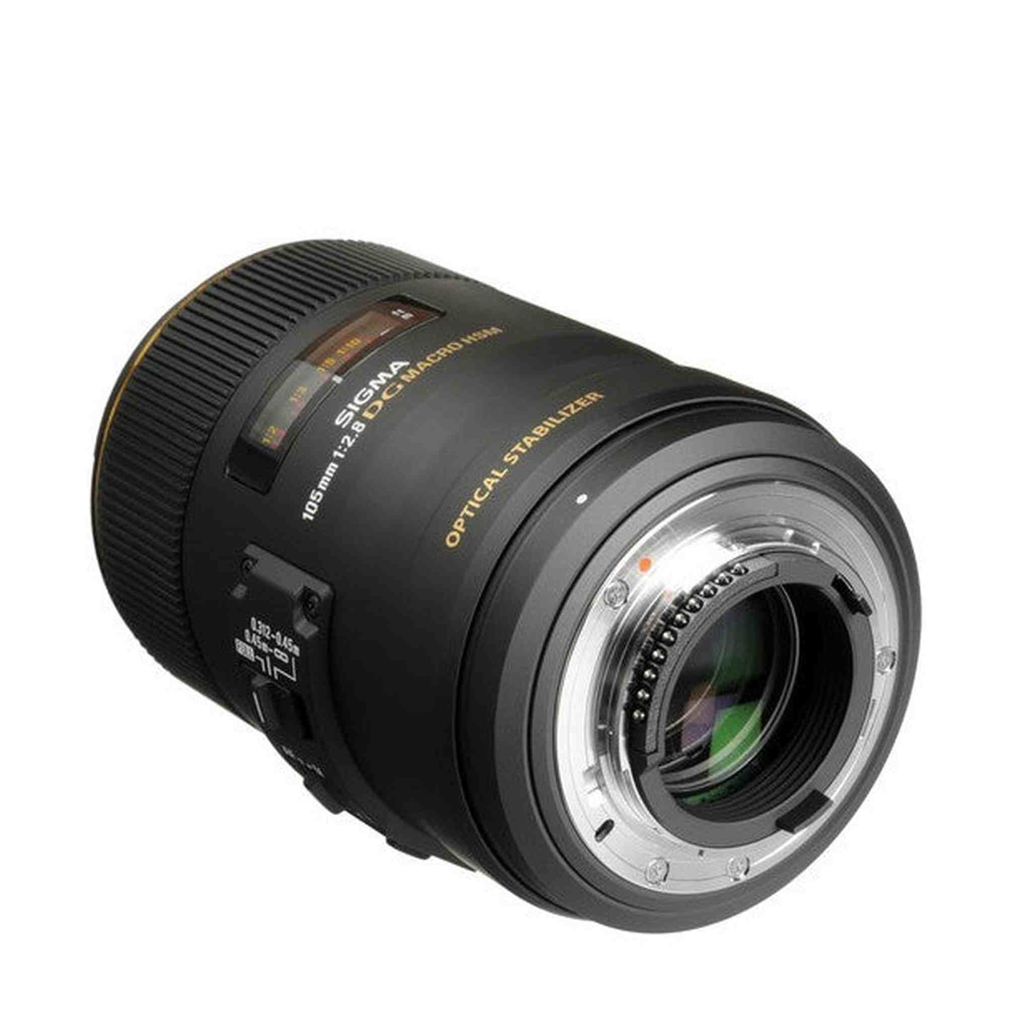 Sigma 105mm f/2.8 EX DG OS HSM Macro Lens for Nikon F Sigma