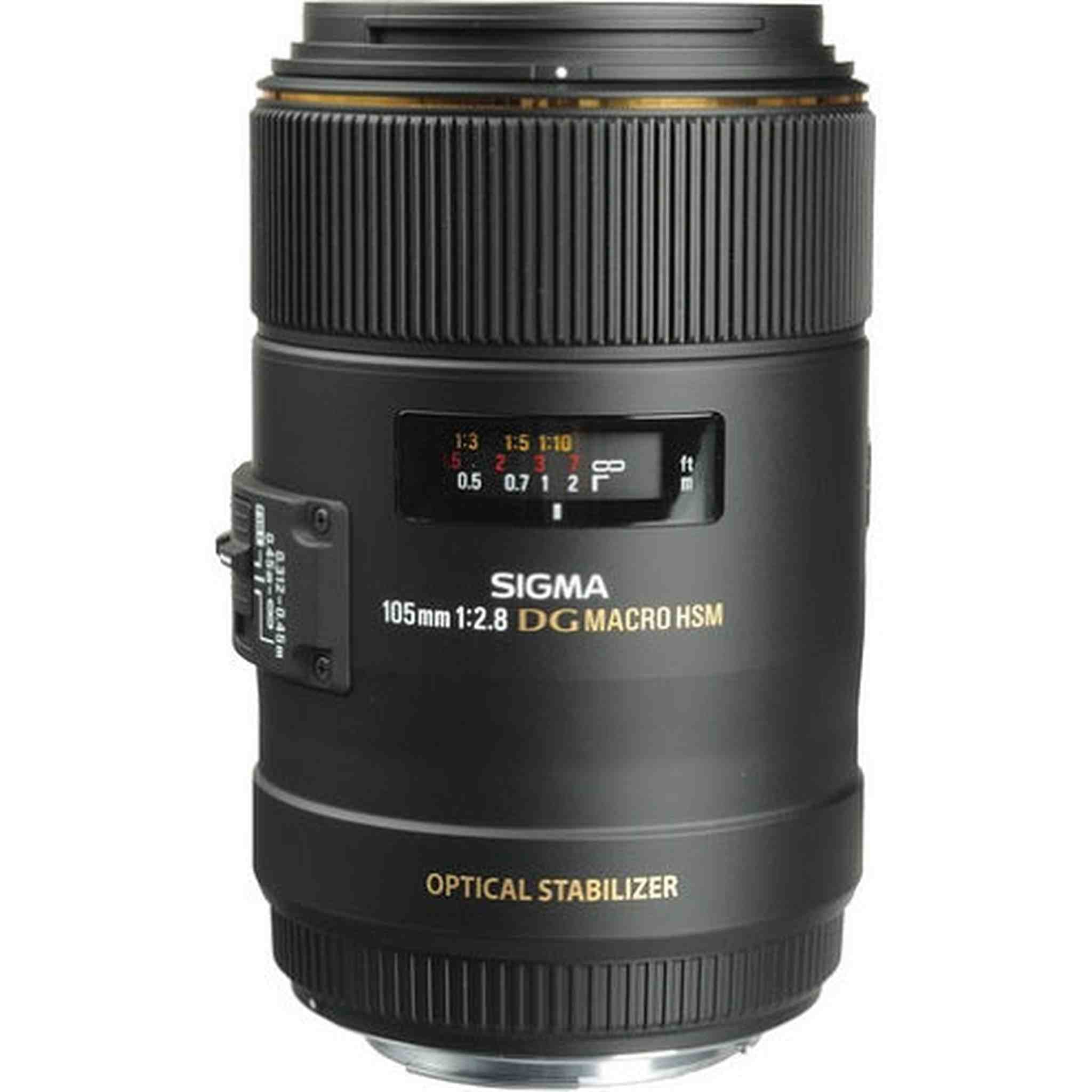 Sigma 105mm f/2.8 EX DG OS HSM Macro Lens for Canon Sigma Corporation Of America