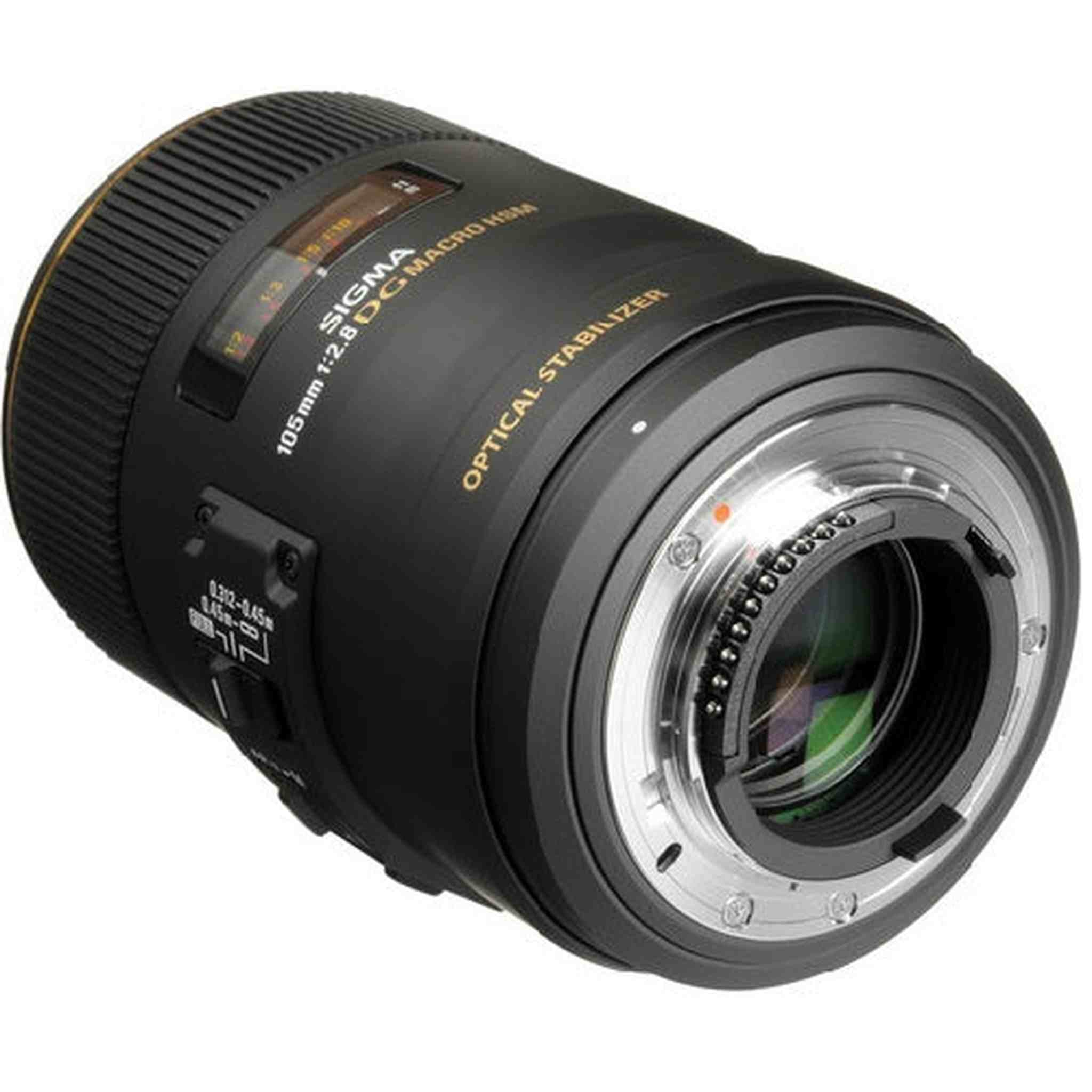 Sigma 105mm f/2.8 EX DG OS HSM Macro Lens for Nikon AF Cameras 258306 Sigma Corporation Of America