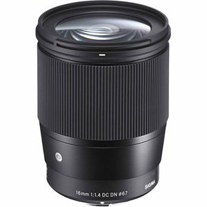 Sigma 16mm f/1.4 DC DN Contemporary Sony E Mount Bundle 1