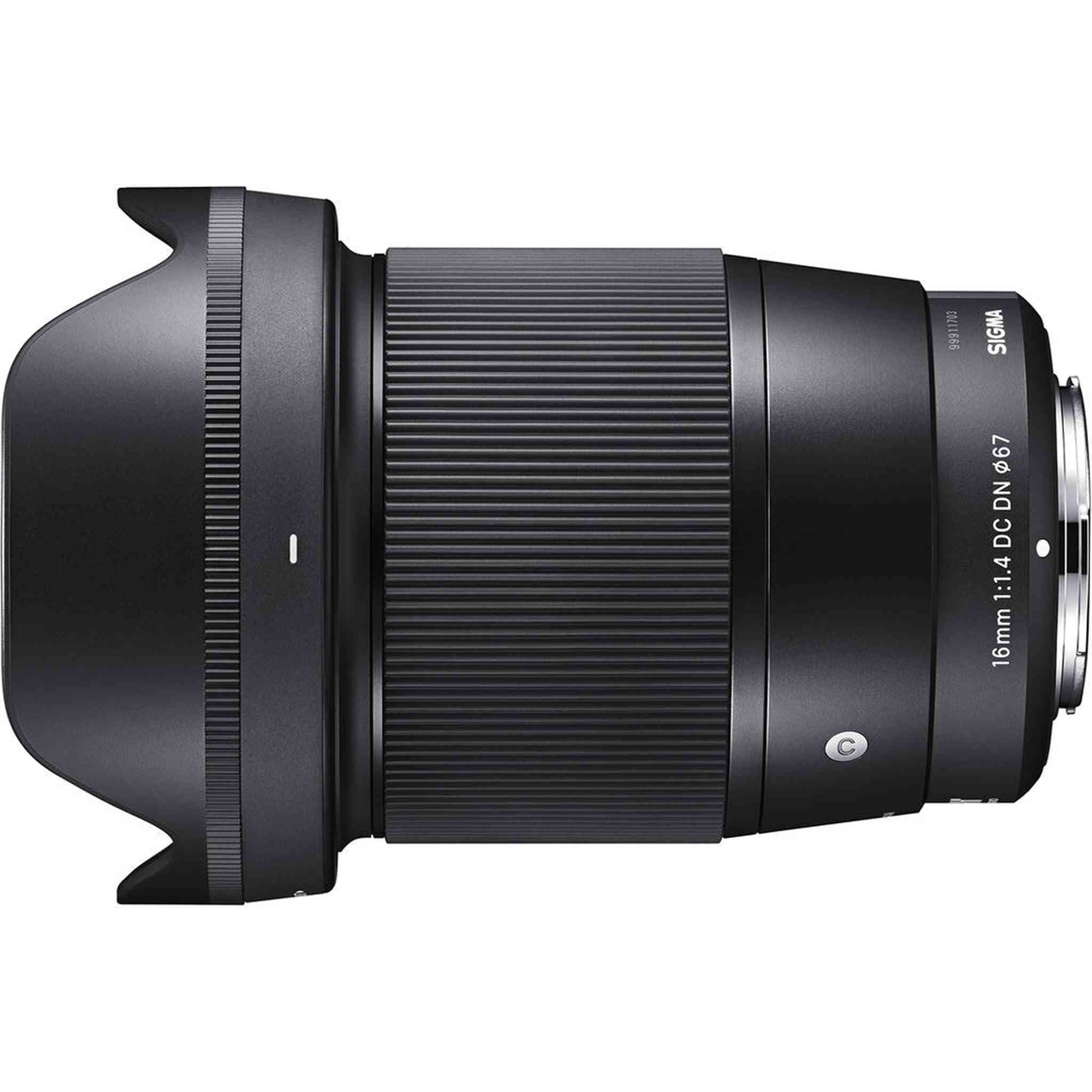 Sigma 16mm f/1.4 DC DN Contemporary Sony E Mount Bundle 1