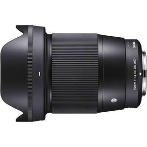 Sigma 16mm f/1.4 DC DN Contemporary Sony E Mount Bundle 1
