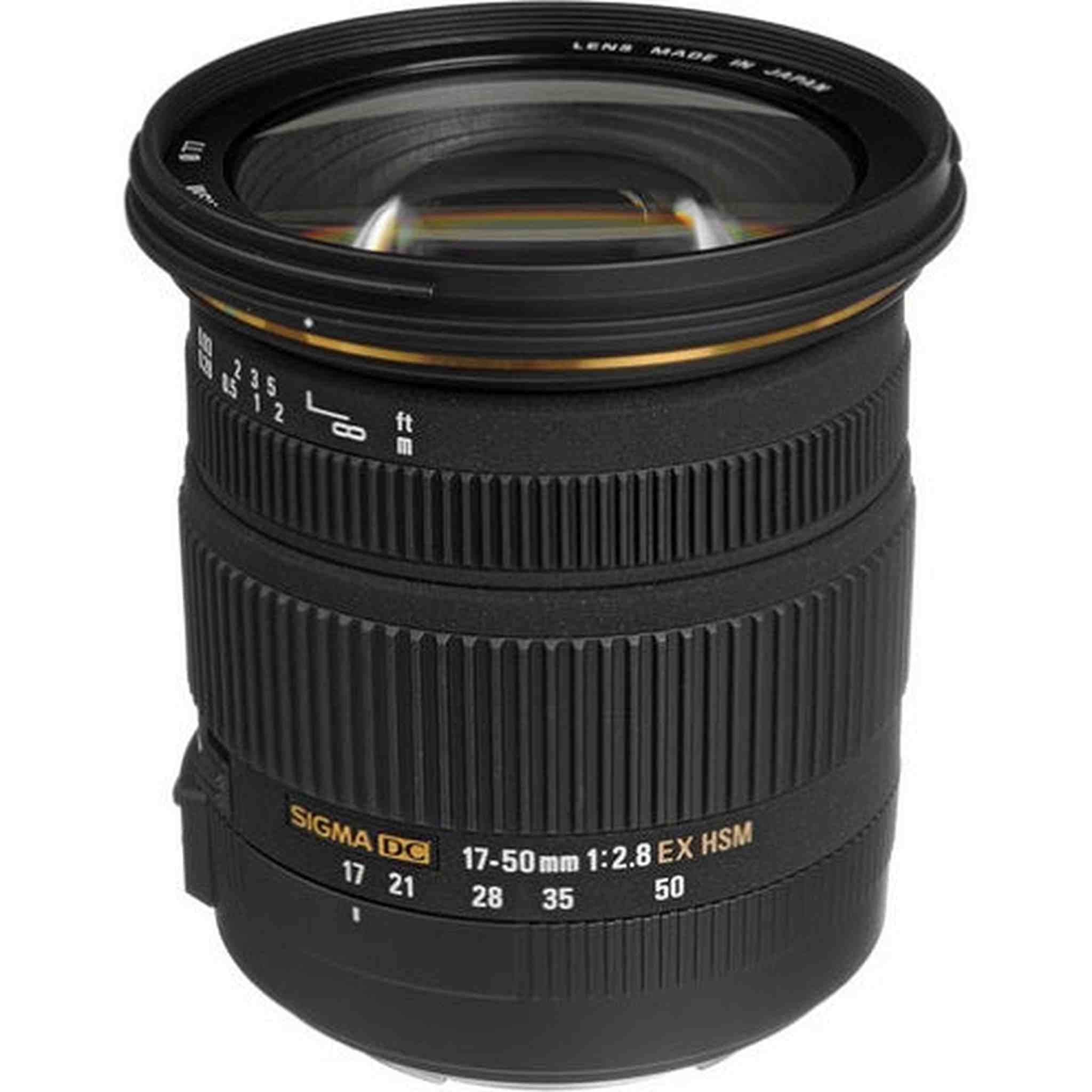 Sigma 17-50mm f/2.8 EX DC OS HSM Lens for Canon DSLRs w/APS-C Sensors 583101 Sigma