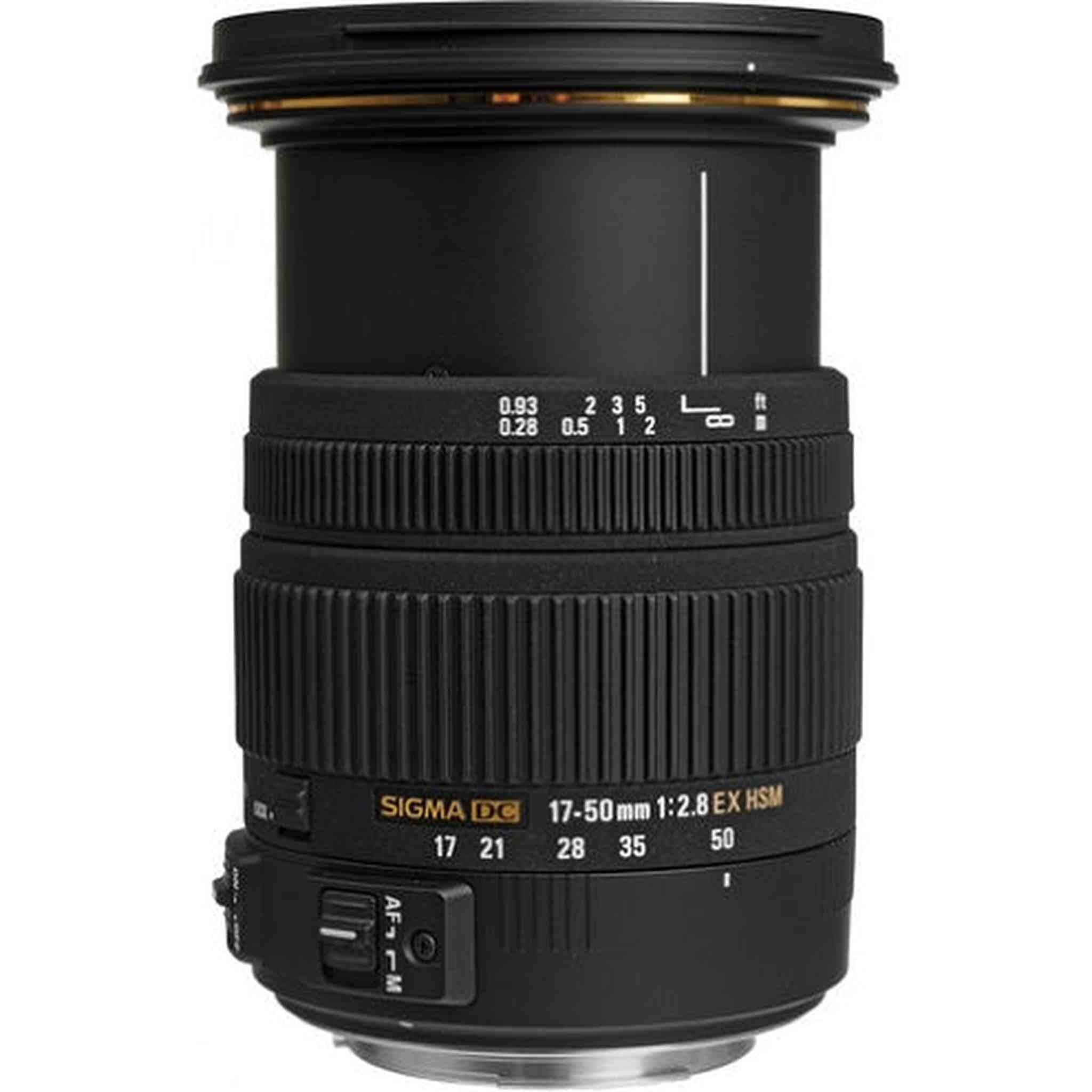 Sigma 17-50mm f/2.8 EX DC OS HSM Lens for Canon DSLRs w/APS-C Sensors 583101 Sigma