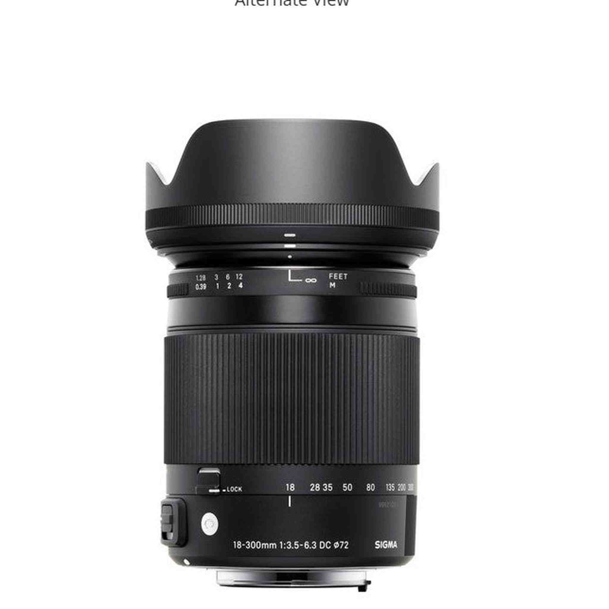 Sigma 18-300mm f/3.5-6.3 DC Macro OS HSM Contemporary Lens for Nikon F Sigma