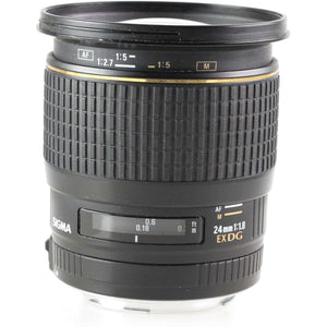 SIGMA 24MM F1.8 EX-DG Canon Bundle