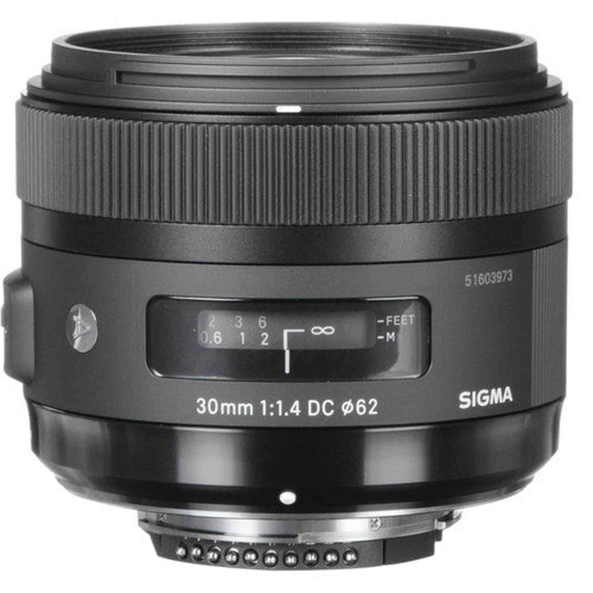 Sigma 30mm f/1.4 DC HSM Art Lens for Nikon