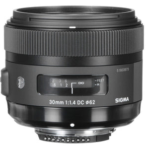 Sigma 30mm f/1.4 DC HSM Art Lens for Nikon