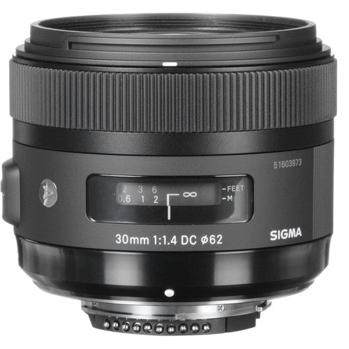 Sigma 30mm f/1.4 DC HSM Art Lens for Nikon