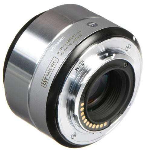 Sigma Art 30mm F2.8 DN Silver Lens For Micro Four Thirds Mount