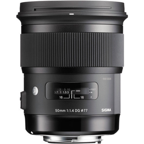 Sigma 50mm F1.4 ART DG HSM Lens for Nikon - International Model