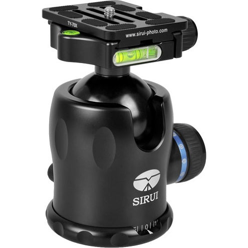 Sirui K-40II Ball Head with Aluminum Friction Control Knob, Load Capacity 77 lbs