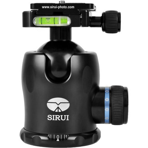 Sirui K-40II Ball Head with Aluminum Friction Control Knob, Load Capacity 77 lbs