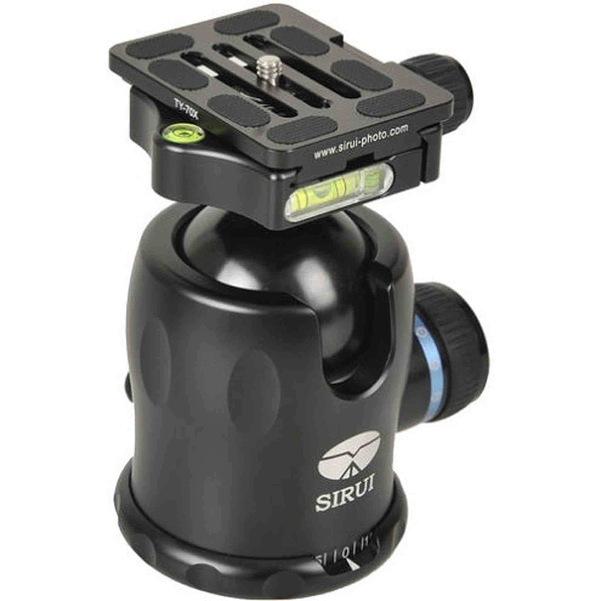 Sirui K-40II Ball Head with Aluminum Friction Control Knob, Load Capacity 77 lbs Sirui