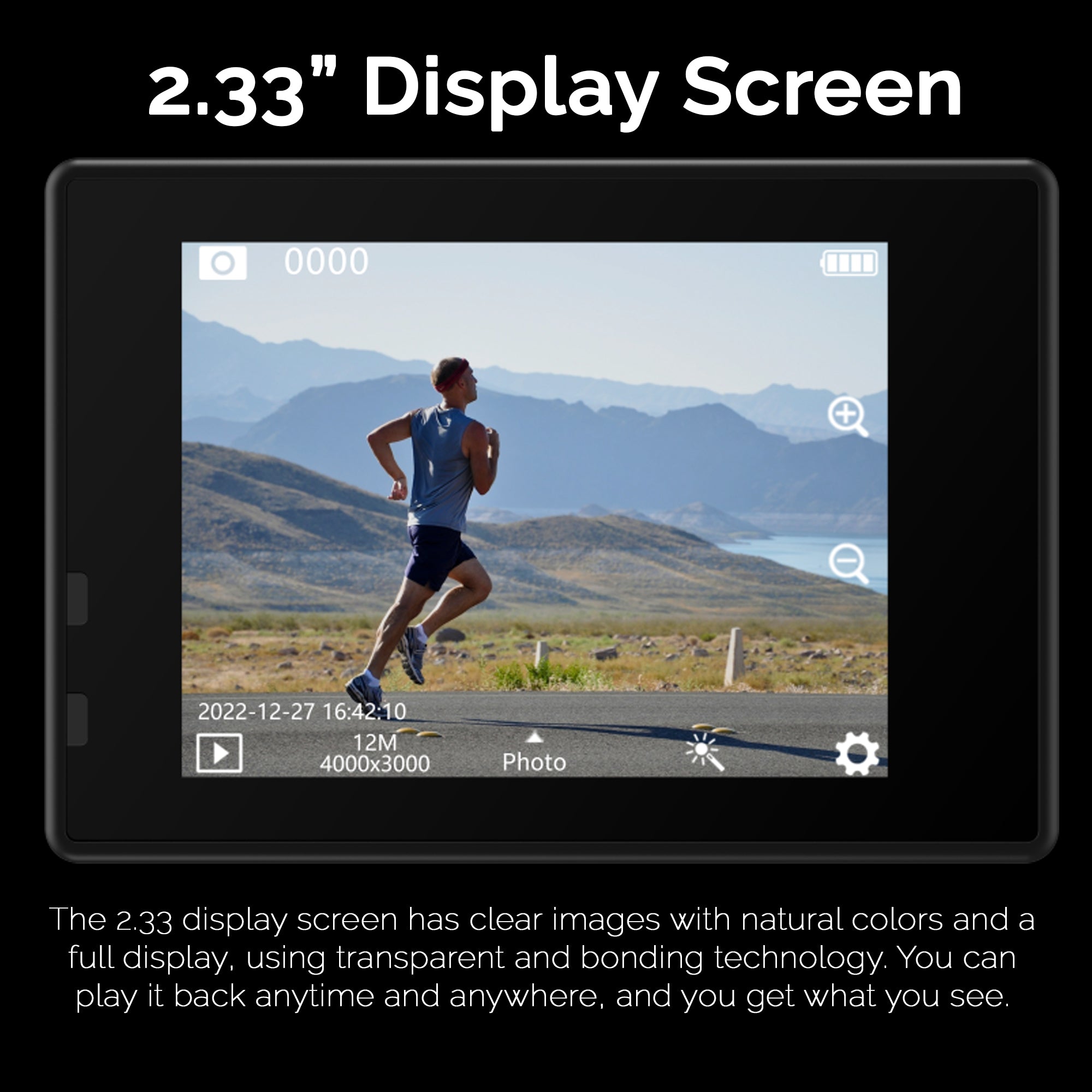 SJCAM SJ10 Pro Dual Screen Action Camera Bundle